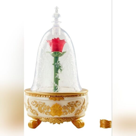🧚‍♂️Disney Beauty & the Beast Enchanted Rose Jewelry Box - Picture 3 of 13